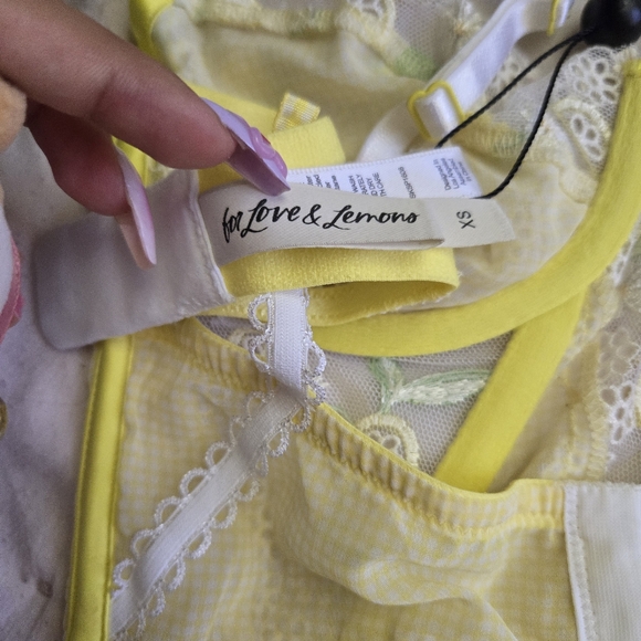 For love and lemons lemon bustier - Picture 3 of 3